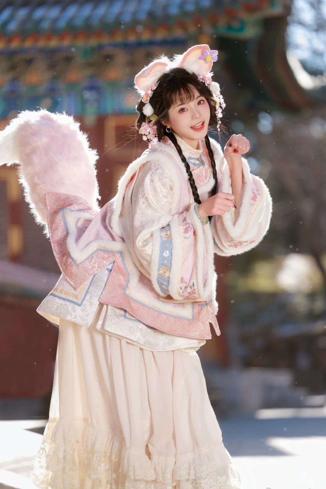 最爱东山晴后雪!在颐和园给博士师妹拍的宋复原人像 最爱东山晴后雪!在颐和园给博士师妹拍的宋复原人像