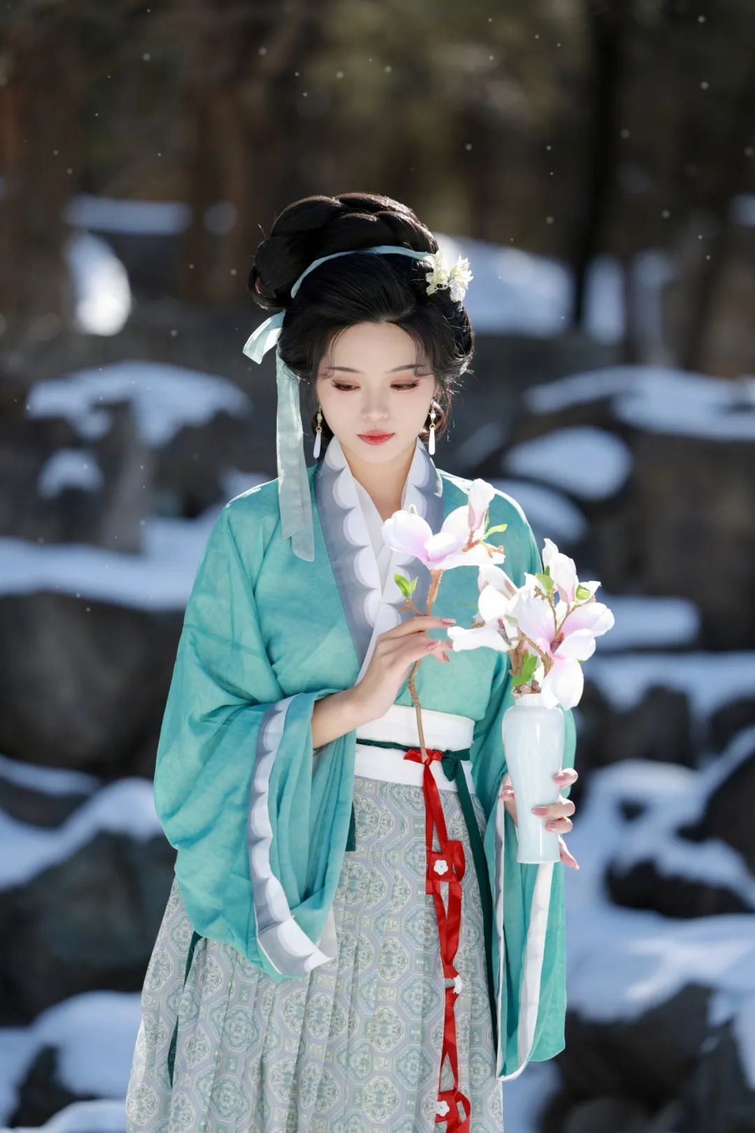 最爱东山晴后雪!在颐和园给博士师妹拍的宋复原人像 最爱东山晴后雪!在颐和园给博士师妹拍的宋复原人像