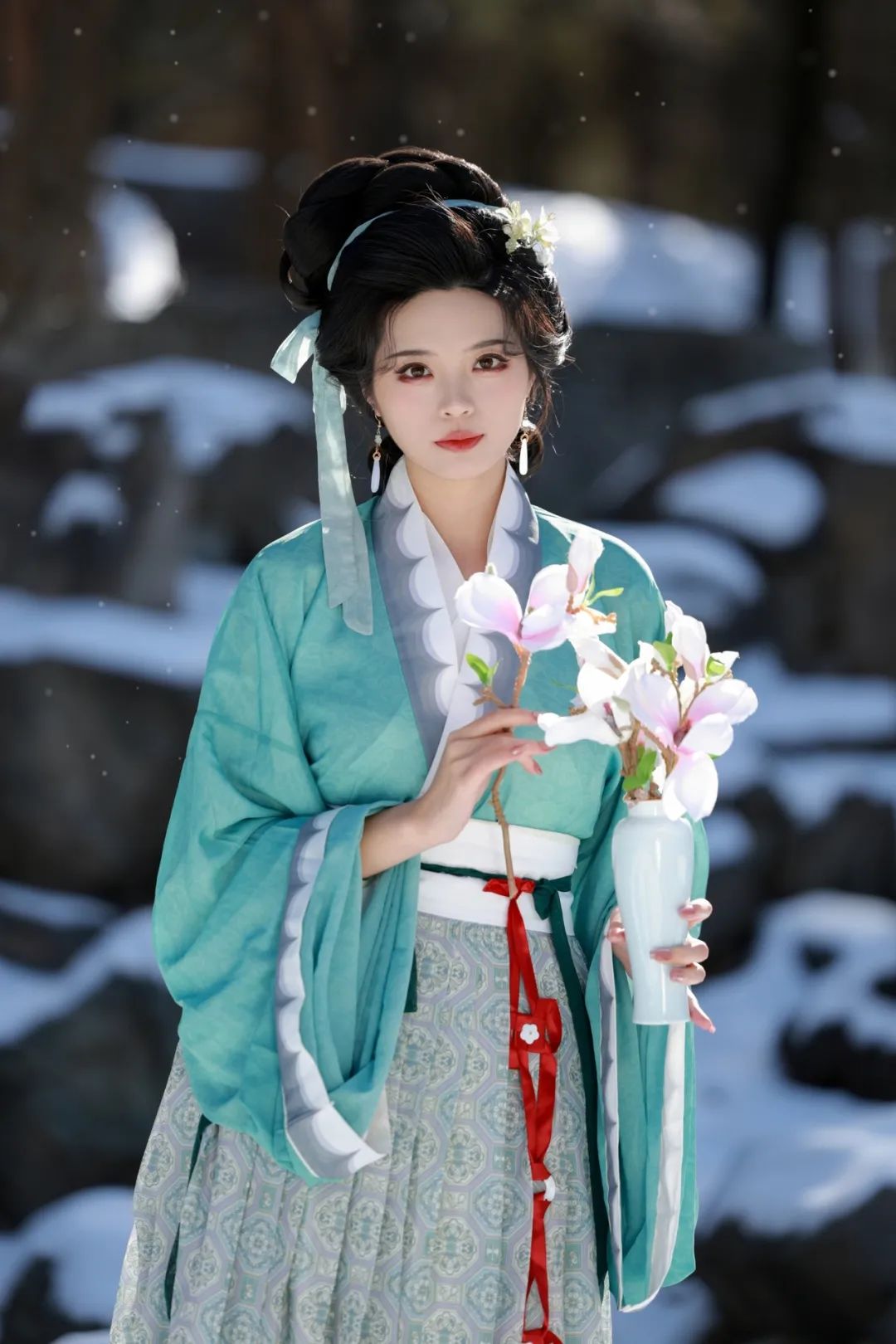 最爱东山晴后雪!在颐和园给博士师妹拍的宋复原人像 最爱东山晴后雪!在颐和园给博士师妹拍的宋复原人像