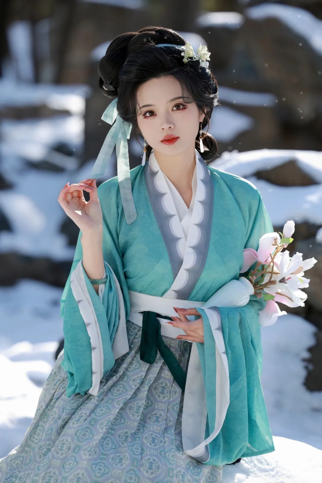最爱东山晴后雪!在颐和园给博士师妹拍的宋复原人像 最爱东山晴后雪!在颐和园给博士师妹拍的宋复原人像