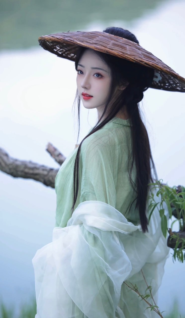 侧卧草茵凝眸视