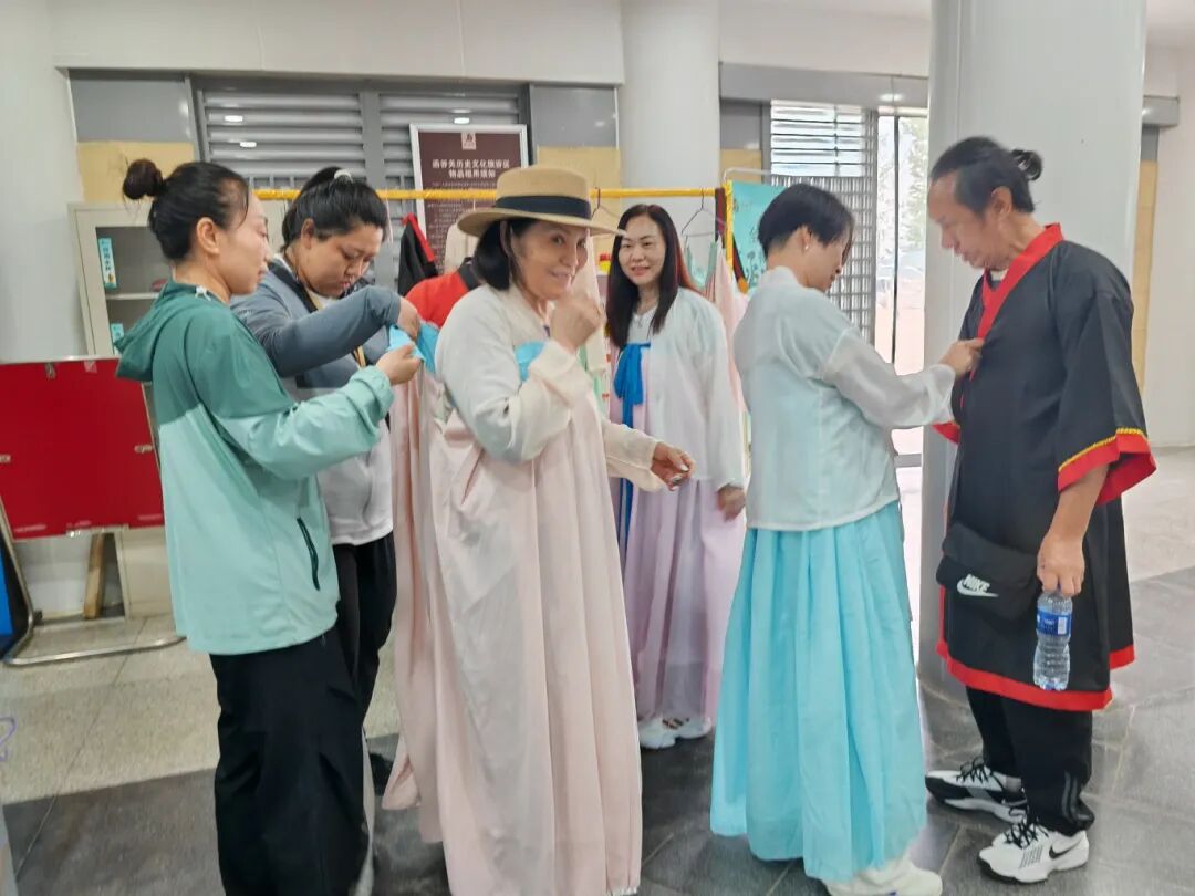 函谷关景区汉服体验