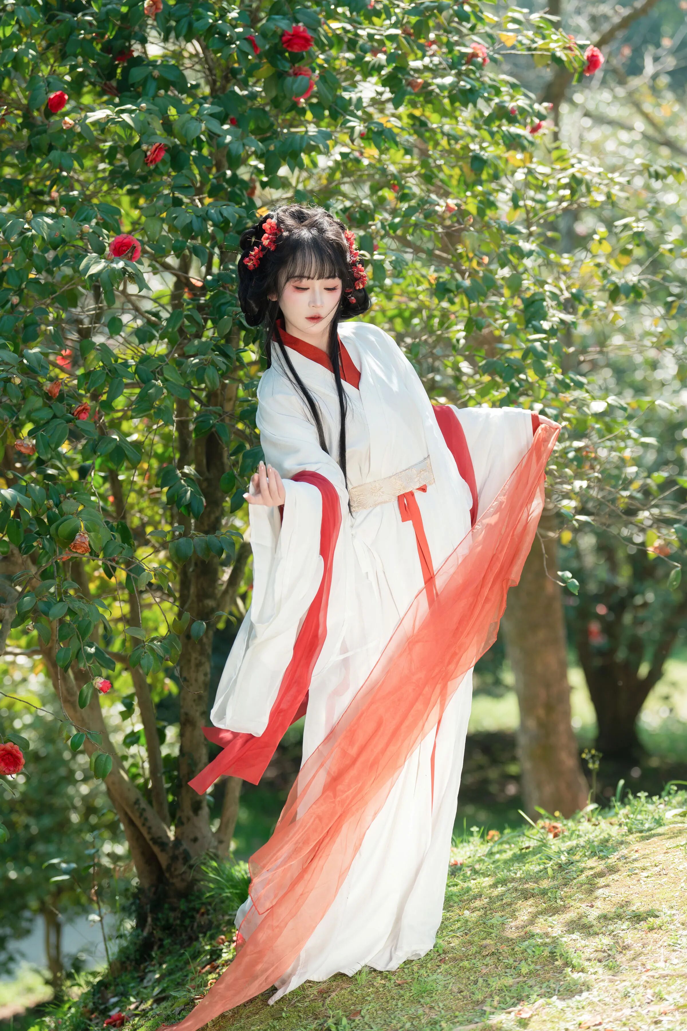 01 立于花树之下