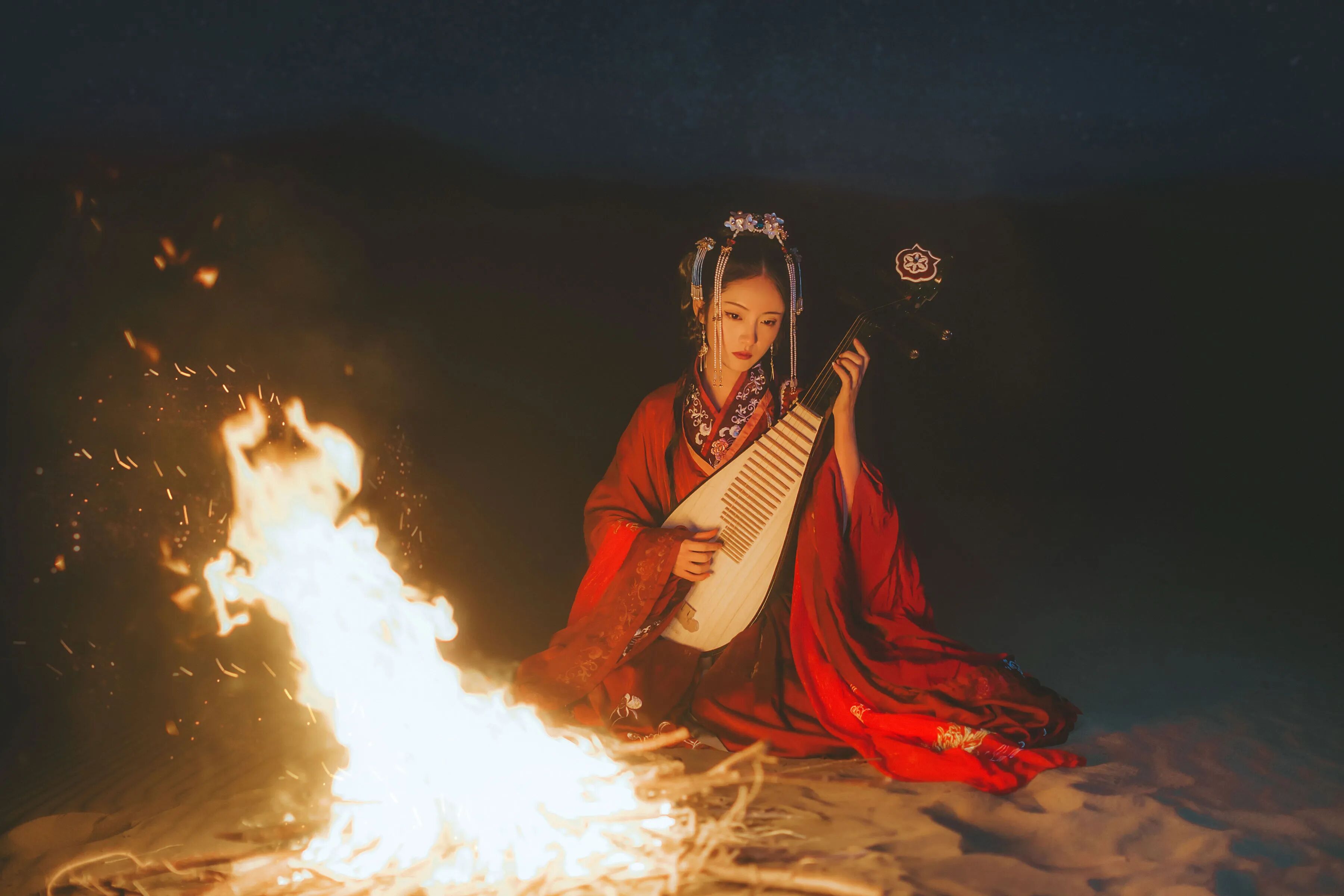 姿势 01 · 侧脸