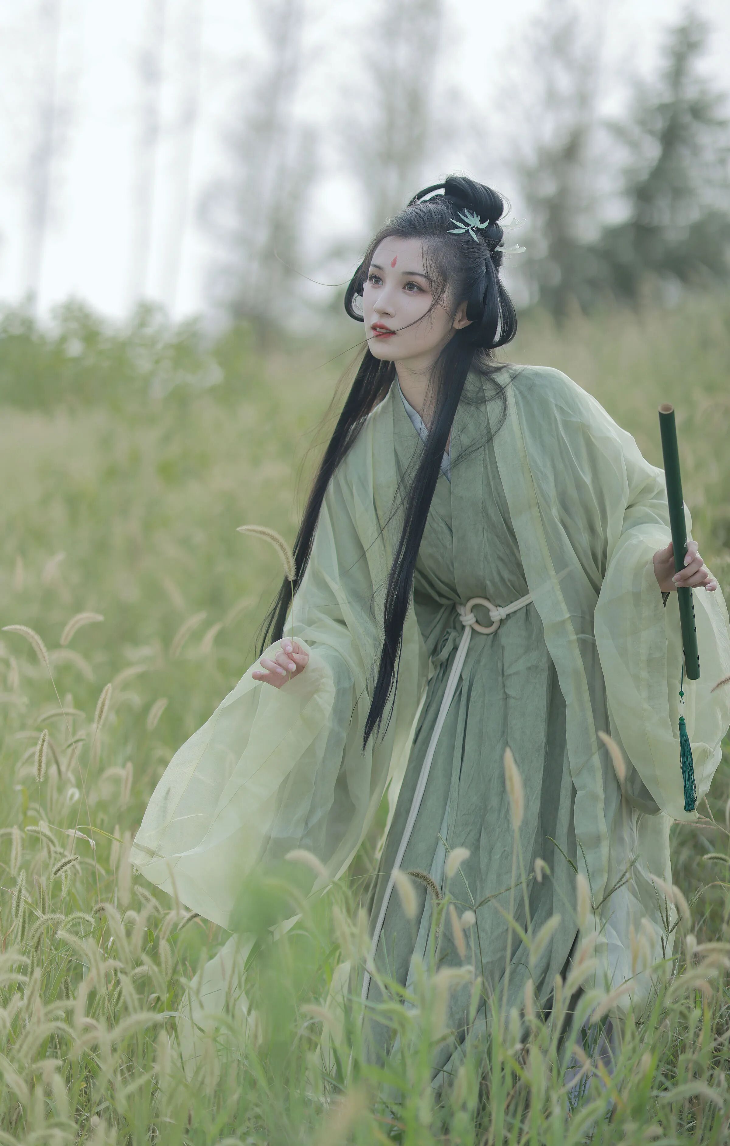 持笛望远方