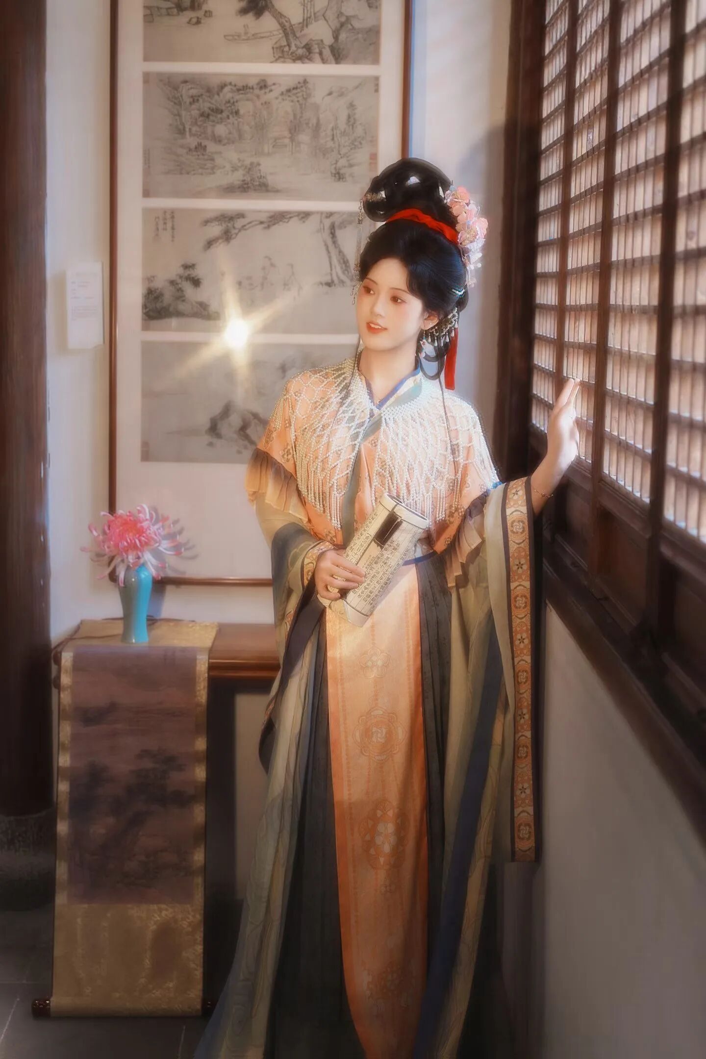 【汉服写真】苏行纪:园林深处衣袂轻扬,一程烟雨落满江南