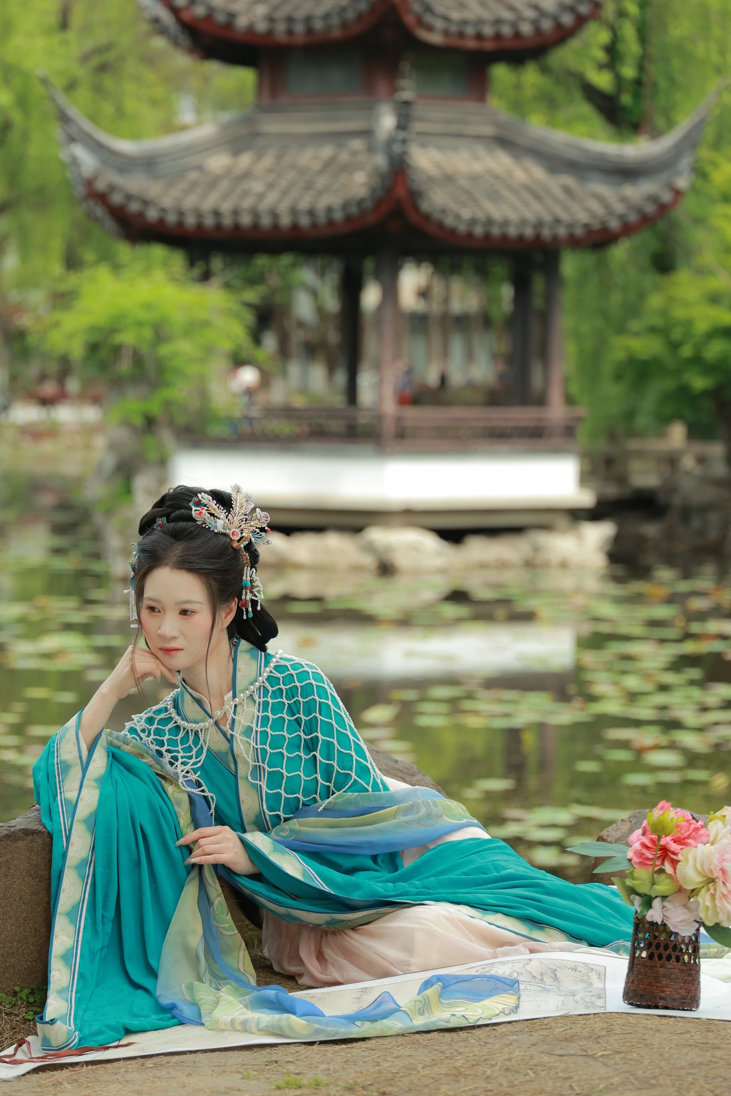 汉服写真——仕女图