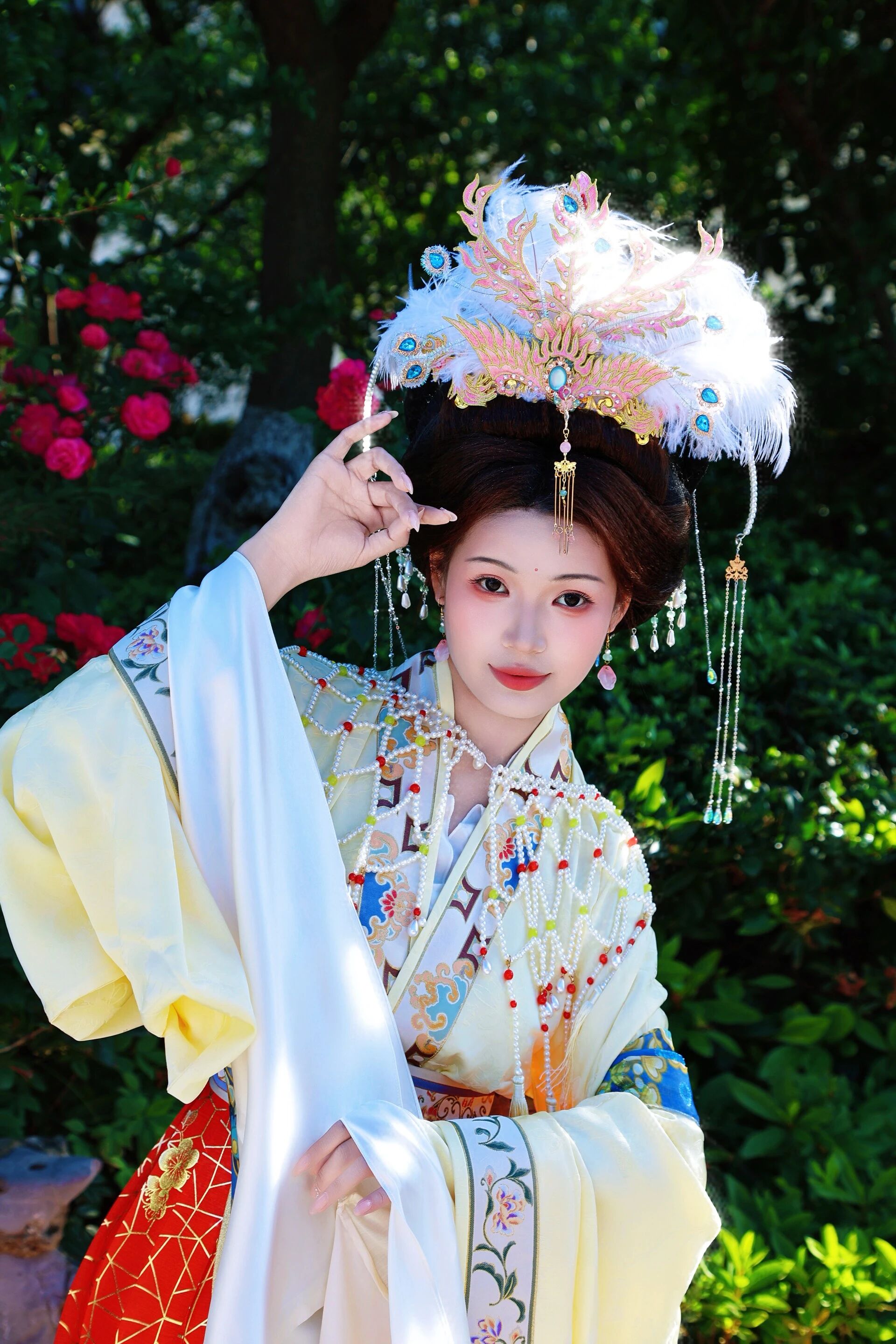 【汉服写真】向阳而生:把汉服穿进日光里,衣袂染暖