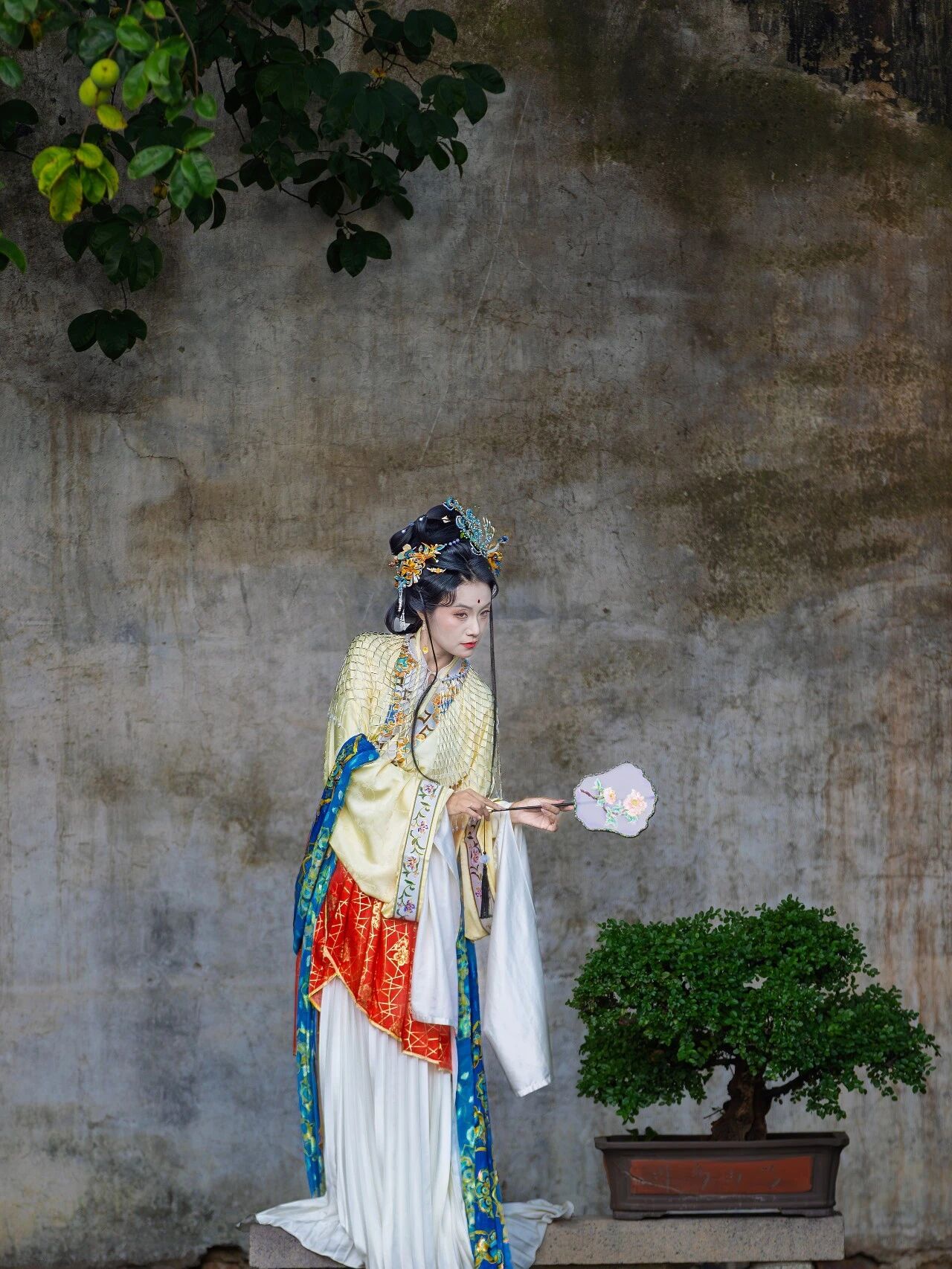 古镇仕女 · 人间好风月 唐第7帧/7·竖幅