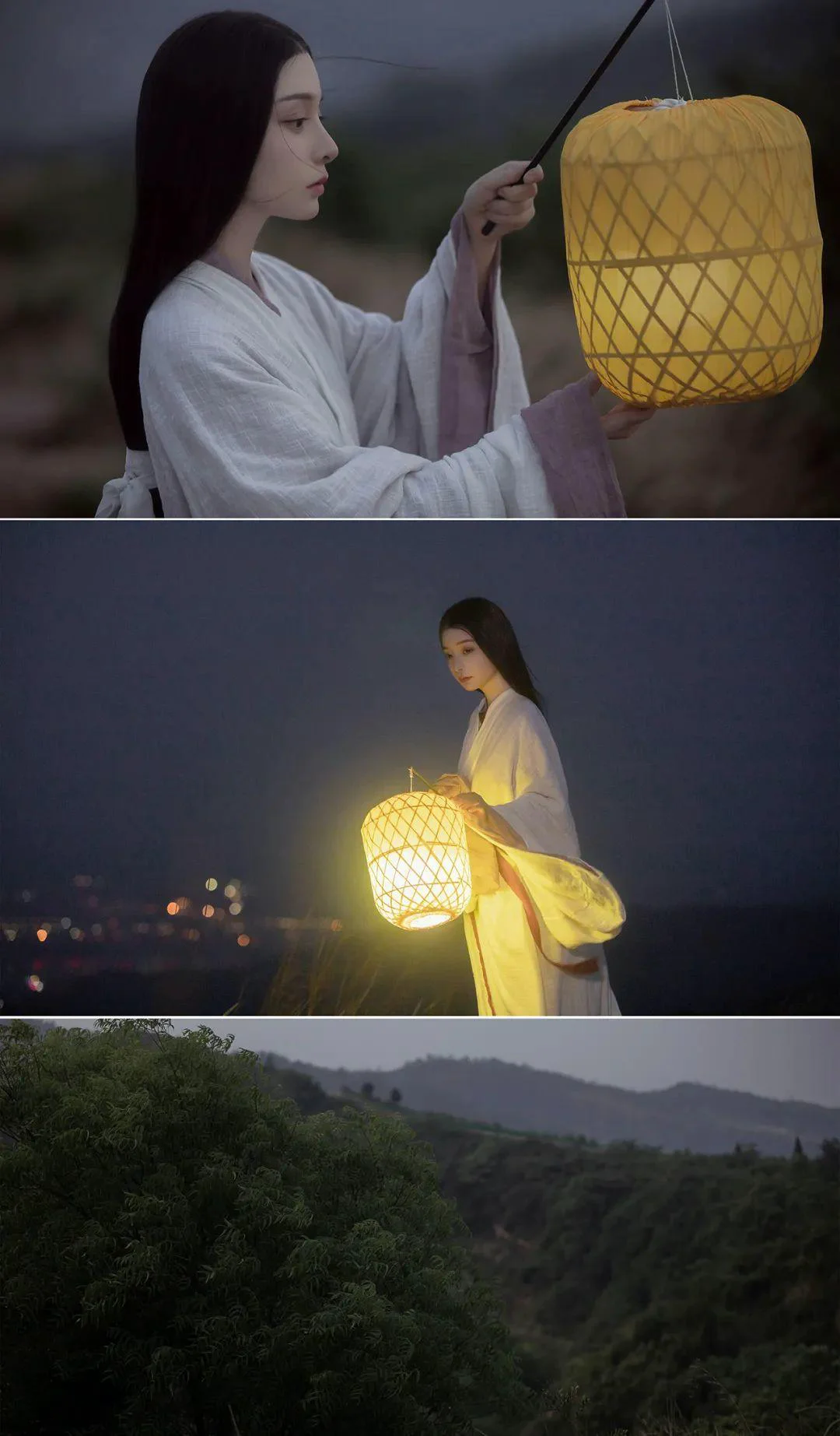哪怕是望穿了秋水，那人也依然隔着山海及人心｜汉服摄影