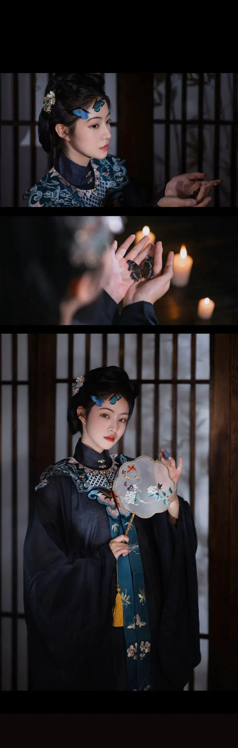 蝴蝶夫人 幽静轻盈的梦｜汉服摄影