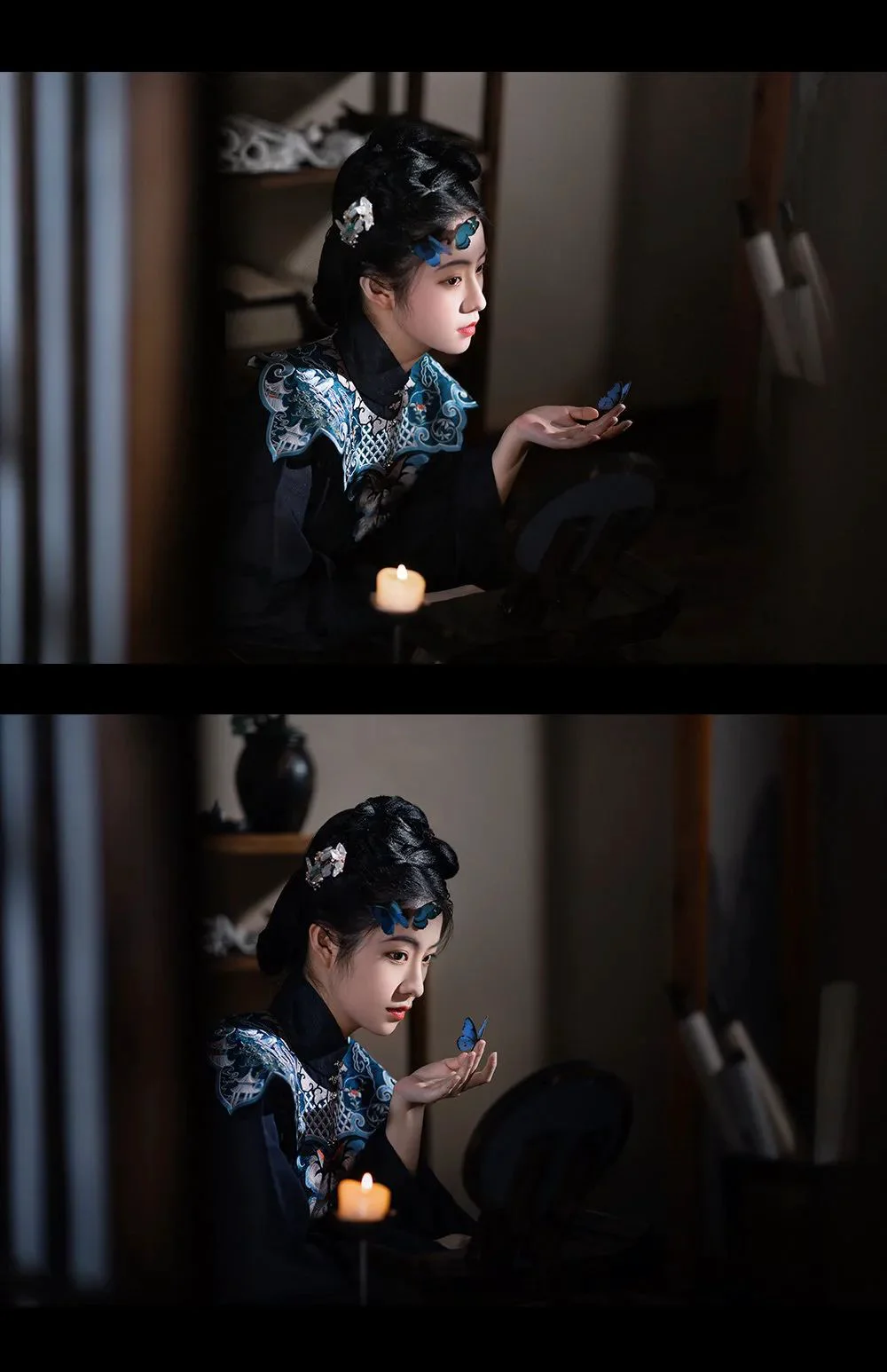 蝴蝶夫人 幽静轻盈的梦｜汉服摄影