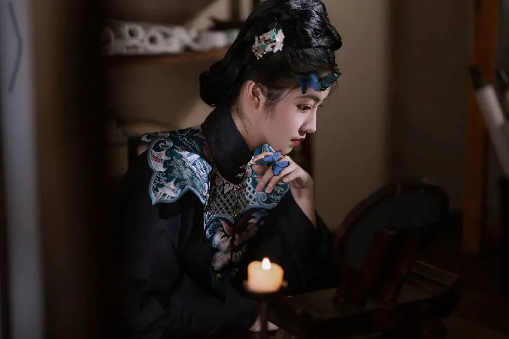 蝴蝶夫人 幽静轻盈的梦｜汉服摄影