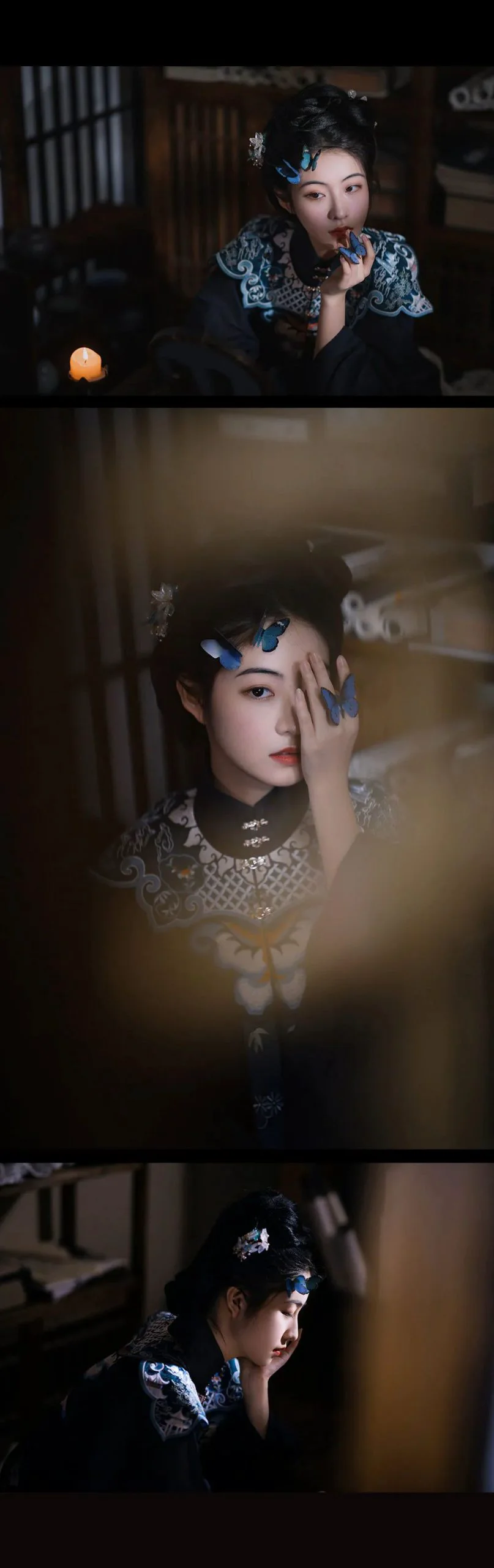 蝴蝶夫人 幽静轻盈的梦｜汉服摄影