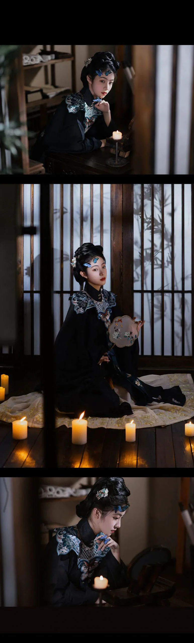 蝴蝶夫人 幽静轻盈的梦｜汉服摄影