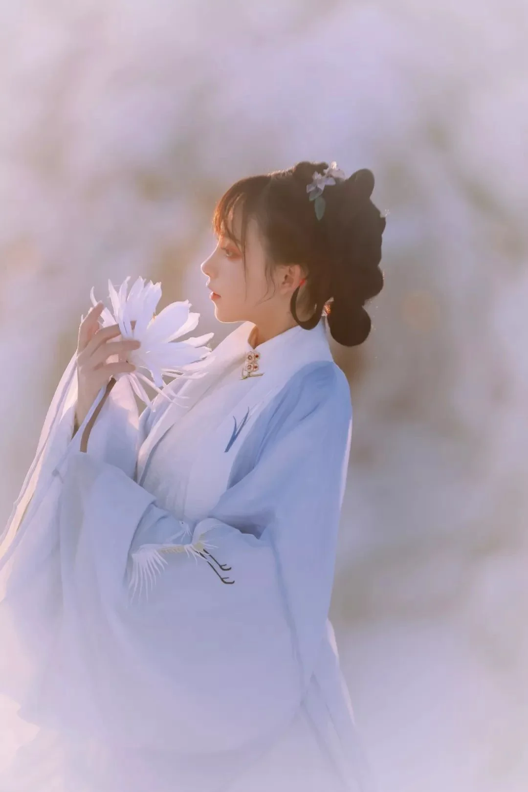 汉服摄影｜不识庐山雪，一见已钟情
