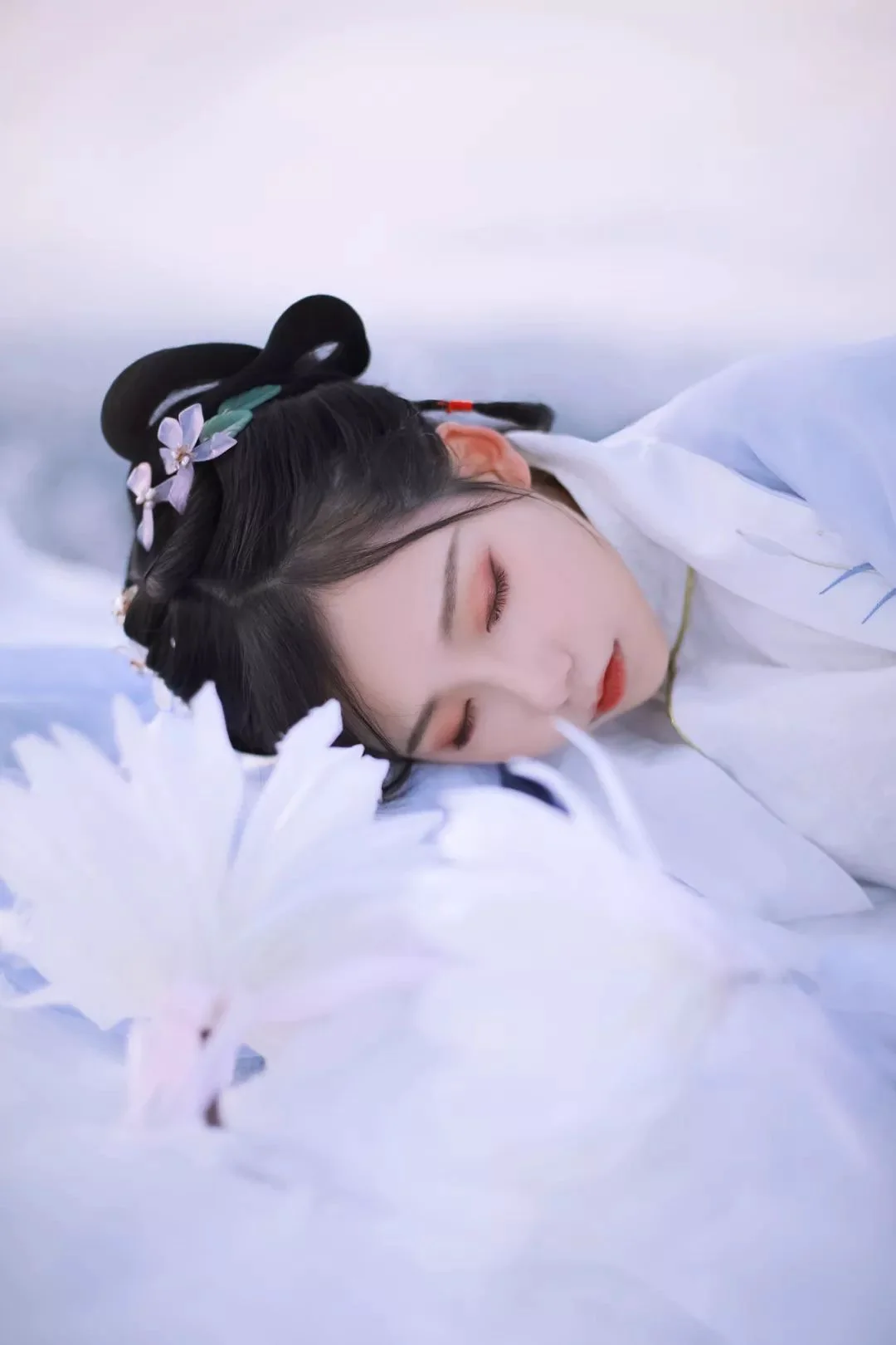 汉服摄影｜不识庐山雪，一见已钟情