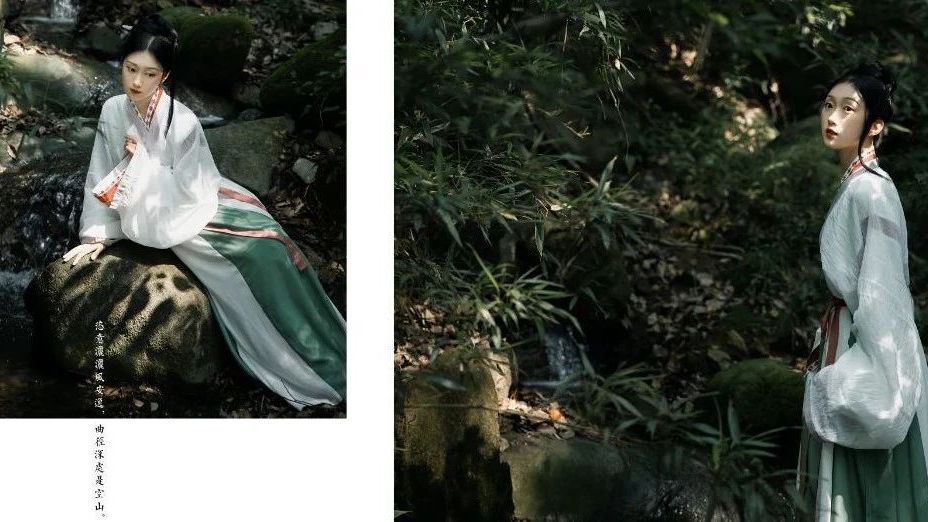 幽人空山，过雨采苹｜汉服摄影