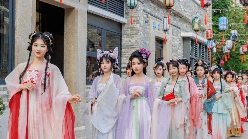 活动分享｜黄埔文冲幸福里汉服巡游美图来袭，汉风雅韵迎浓情端午