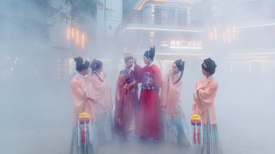 美爆了！“双城·国潮”汉服华丽大秀玩转端午