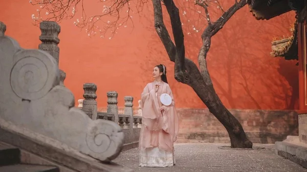 汉服摄影｜听说，这是故宫最美的一棵树