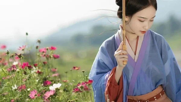 一山一水一花，一日清闲｜汉服摄影