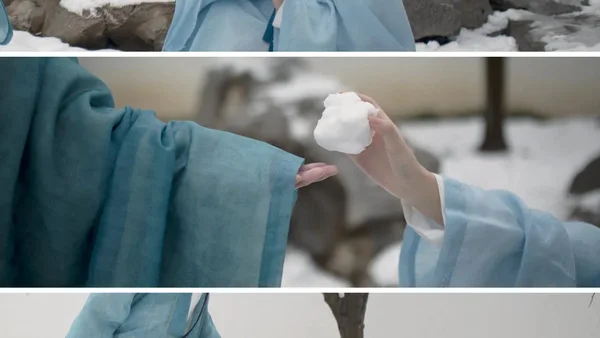与君共赏 冬月雪｜汉服摄影