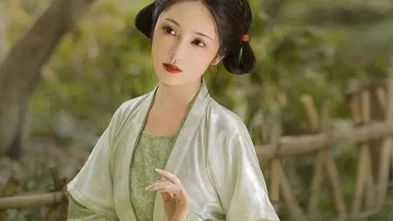 适合春季的精致唐制汉服