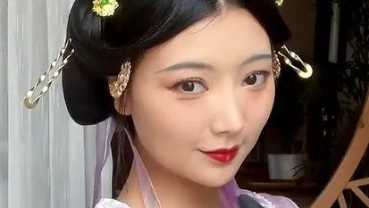 发型教程 | 简易全真发双耳发髻，同时轻松get清凉与美丽~