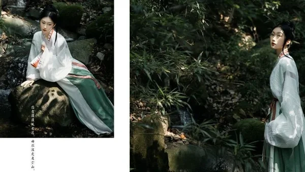 幽人空山，过雨采苹｜汉服摄影