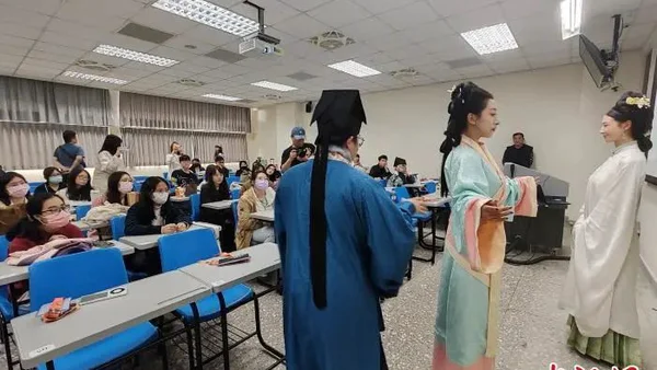 两岸汉服爱好者在台交流：希望“自己的文化”让更多人看见