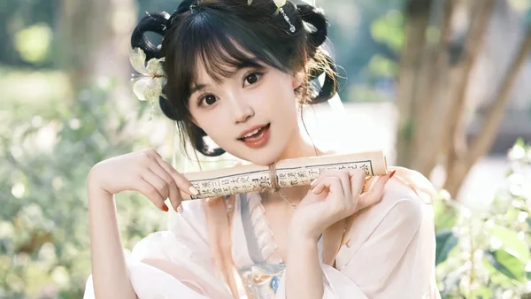 汉服少女感拍照姿势｜9个灵动俏皮的古典氛围感pose指南