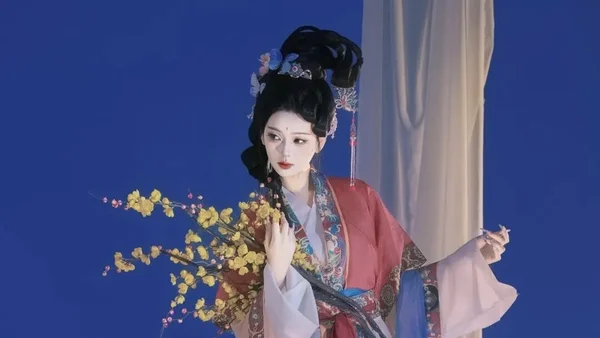 汉服拍照9个古风姿势，温柔松弛又有氛围感