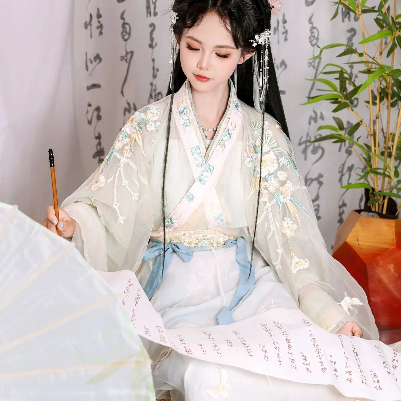 假如我是李清照｜历史人物汉服仿拍写真 第1帧