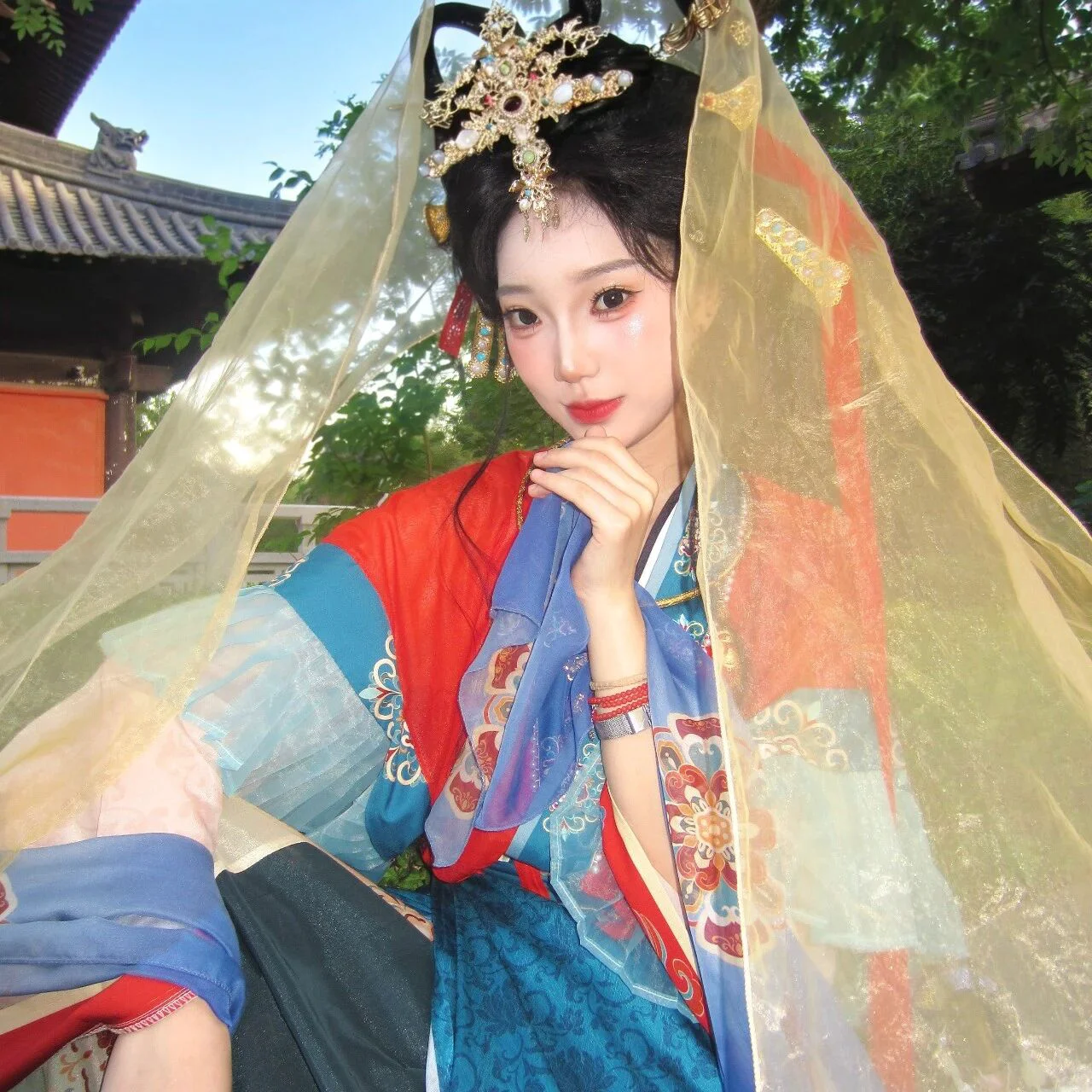 神仙风汉服写真｜焦作约拍，天仙狂醉乱把白云揉碎 第1帧