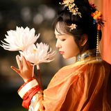汉服写真 | 你是落日弥漫的橘