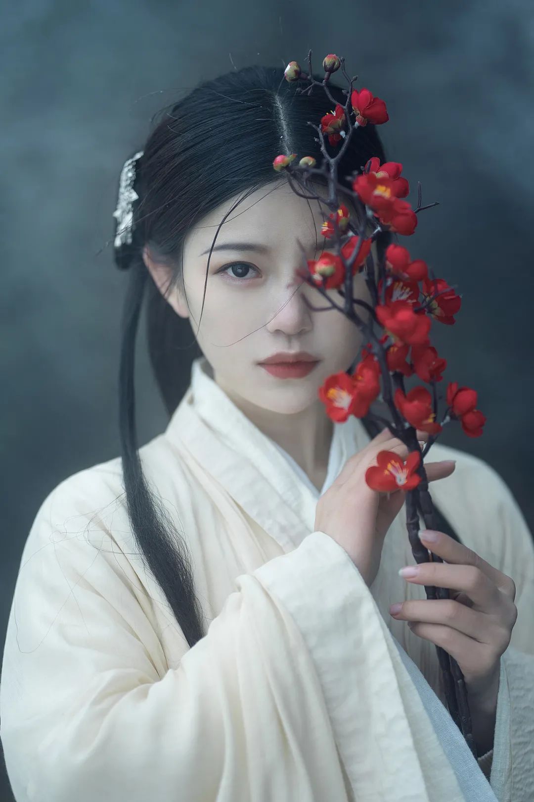 红梅白雪知