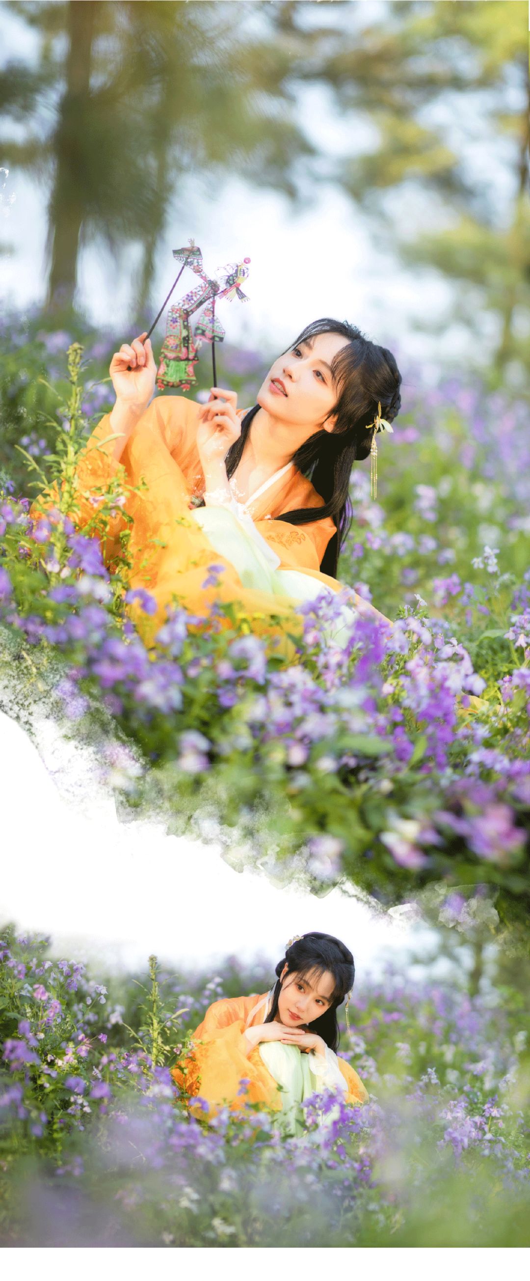 山花烂漫时｜汉服摄影