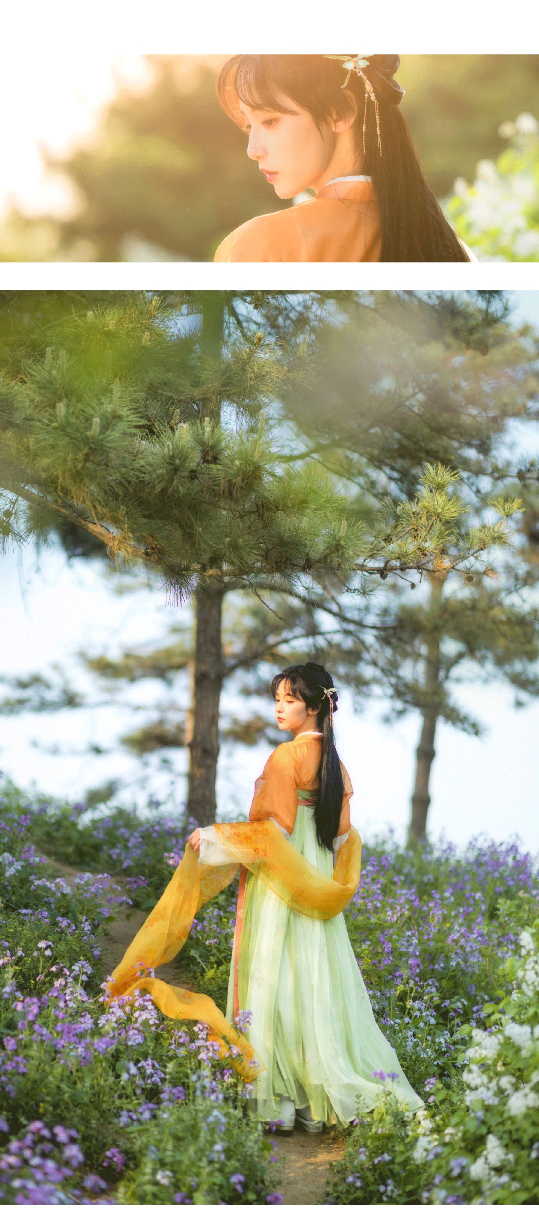 山花烂漫时｜汉服摄影