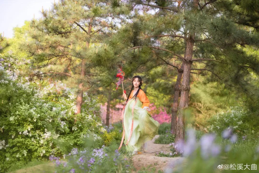 山花烂漫时｜汉服摄影
