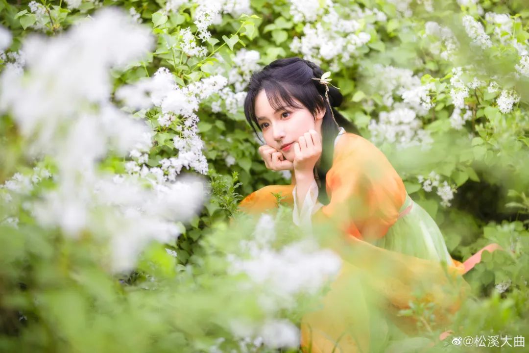 山花烂漫时｜汉服摄影