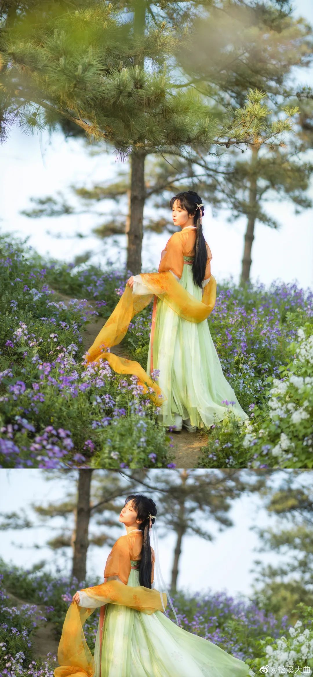 山花烂漫时｜汉服摄影