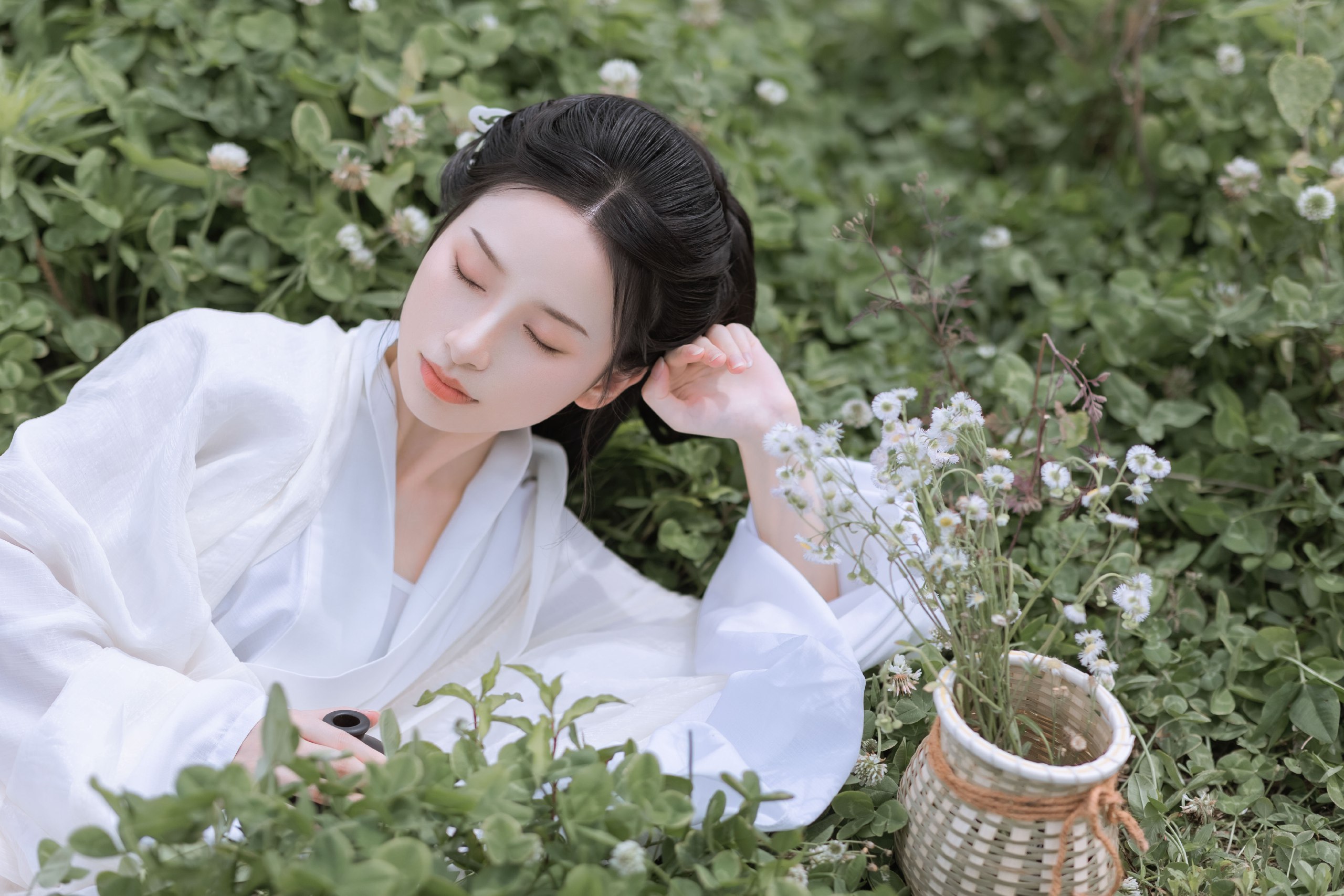 汉服摄影109期｜白衣似雪