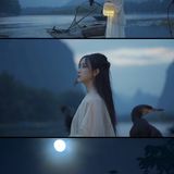 汉服摄影115期｜寒江独月明