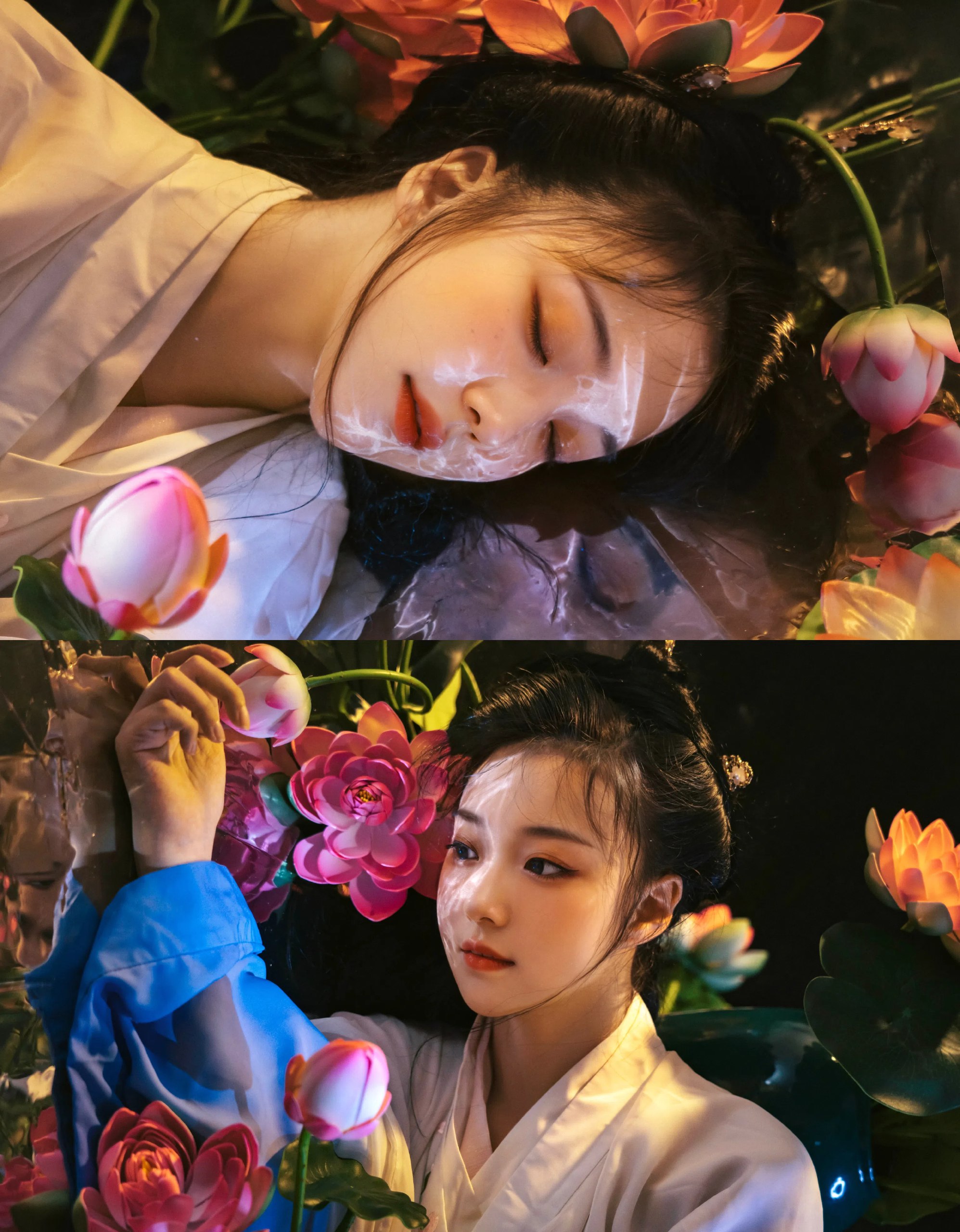 汉服|墨影花韵