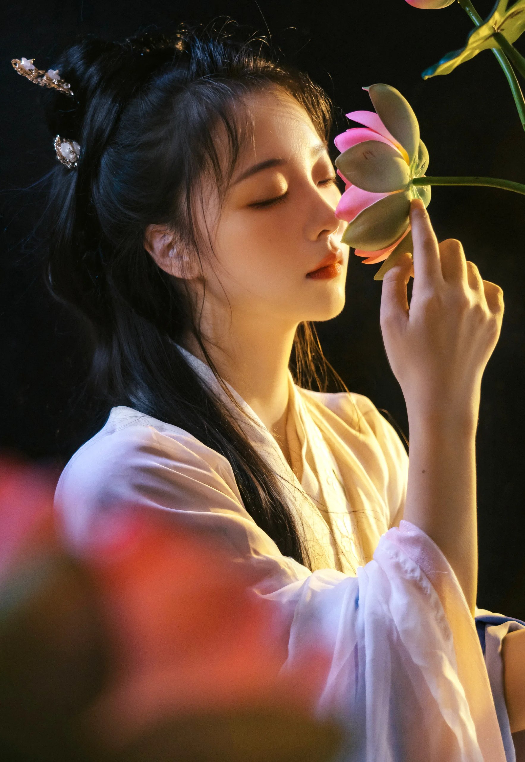 汉服|墨影花韵