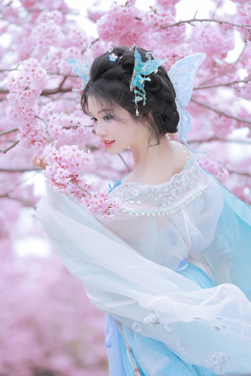 成都春色，汉服佳人