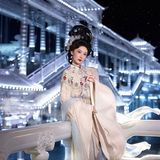 嫦娥仿妆｜银丝古建汉服写真