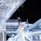 嫦娥仿妆｜银丝古建汉服写真
