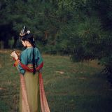 天堂明堂仕女行：唐风汉服映宫阙，一梦回到神都洛阳